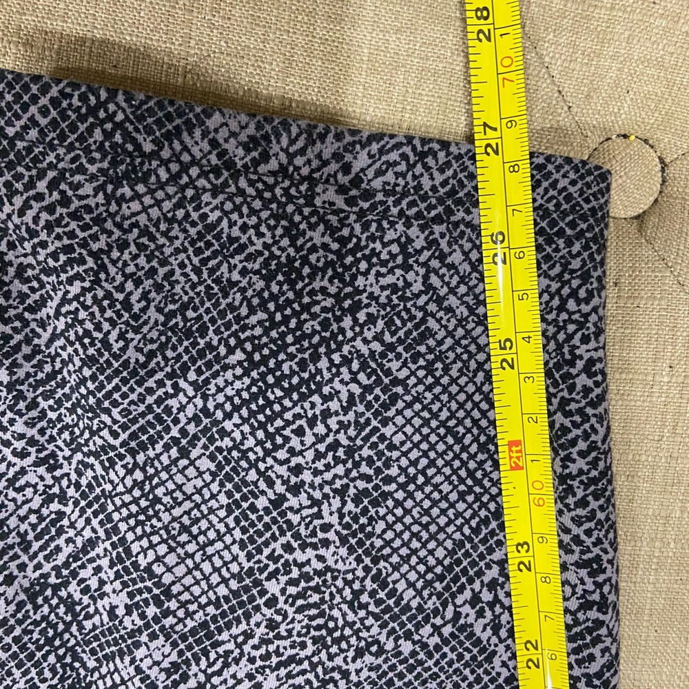 Intro leggings. 3X black/white - Picture 6 of 7